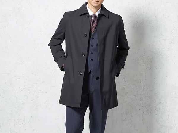 ステンカラーコート