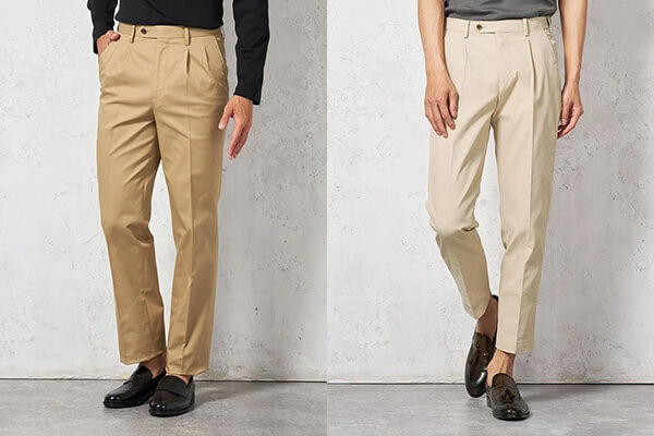 スッキリとしたシルエットがおすすめ