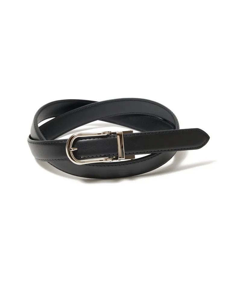 【キーリットベルト】定番ベルト25mmワンタッチ着脱ウエスト簡単調整無地通年【レディース】