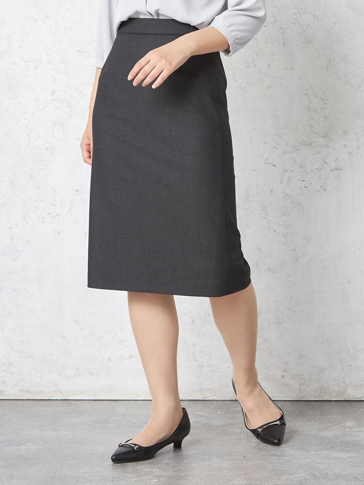 【INDIVI】キャリーマンチェックタイトスカートウォッシャブル通年【レディース】