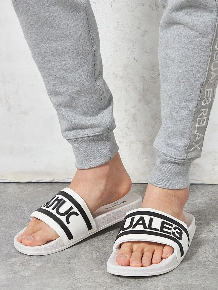 【1PIU1UGUALE3RELAX】LINELOGOサンダル通年（ウノピゥウノウグァーレトレ）