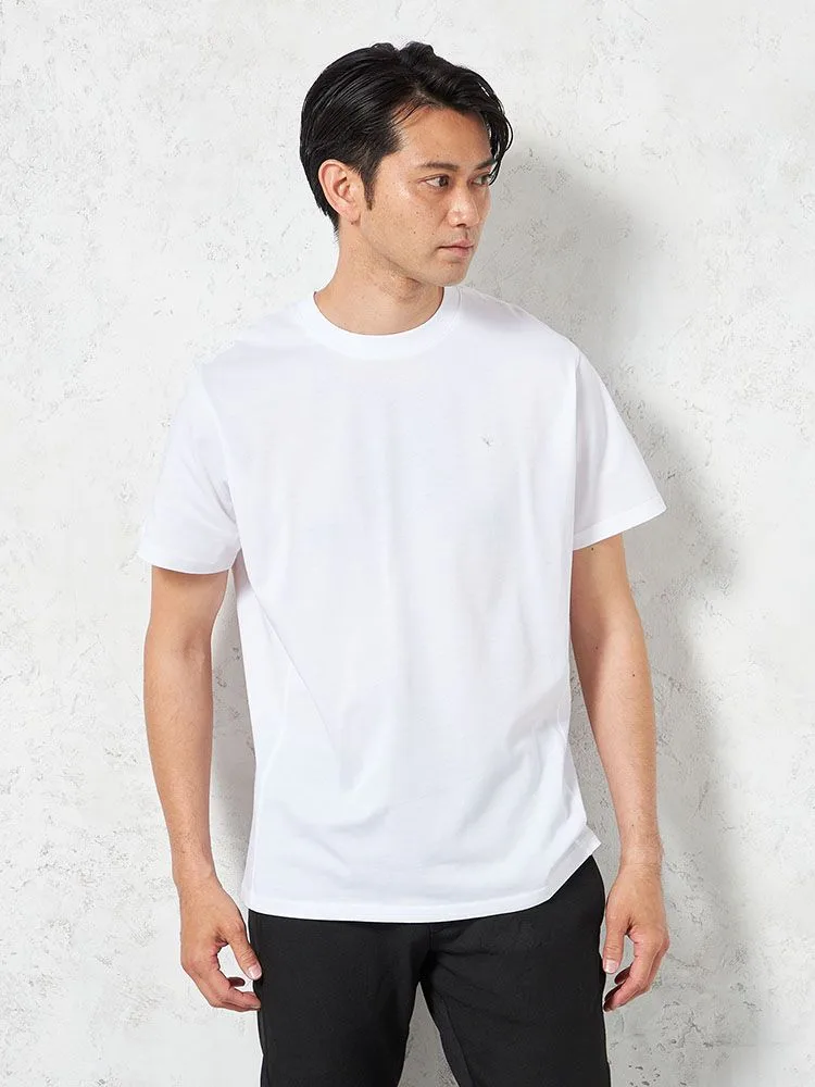 【1PIU1UGUALE3RELAX】RHINESTONETシャツ（ウノピゥウノウグァーレトレ）