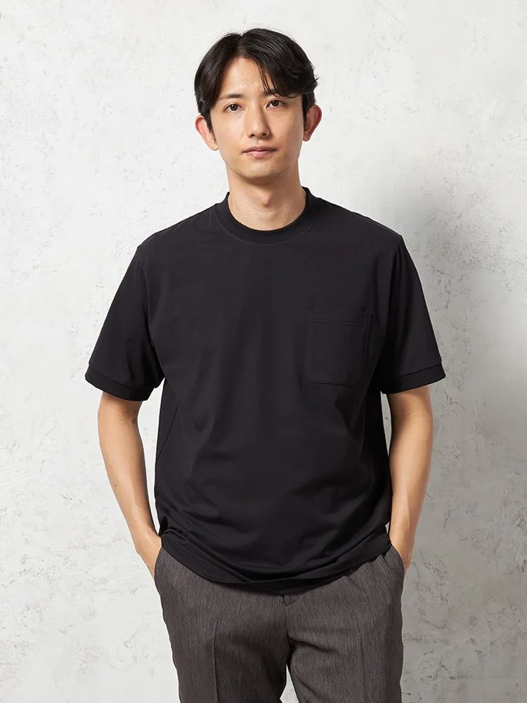 【即納】半袖Ｔシャツスロープネック【WEB限定】冷感カジュアルインナーTOKYORUN春夏