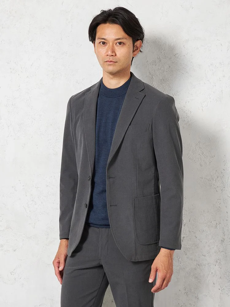 【EDWINデニスラ】キャラメルコールジャケット【セットアップ商品有】軽量ストレッチ無地秋冬