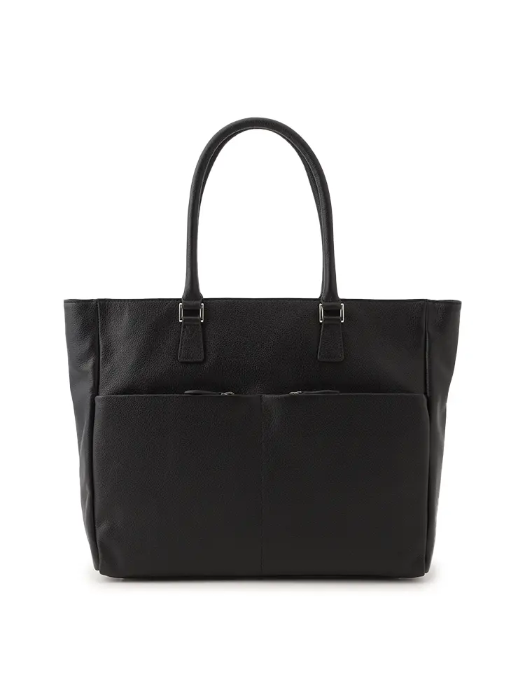 本革レザートート横型トートバック通年