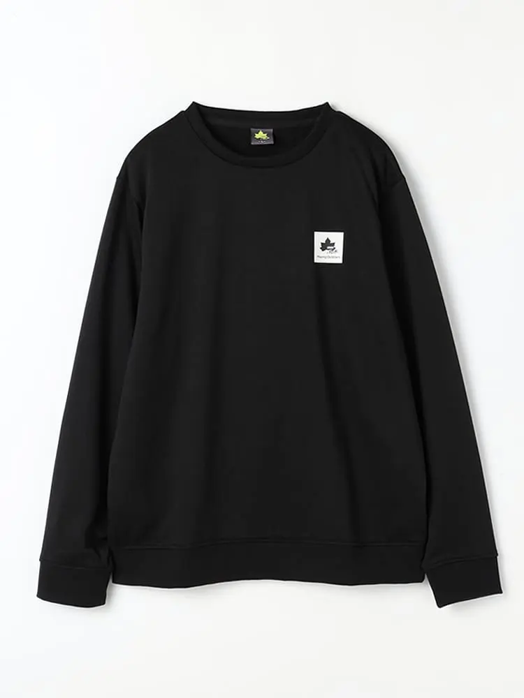 【ロゴス】裏毛トレーナーカジュアルインナー秋冬