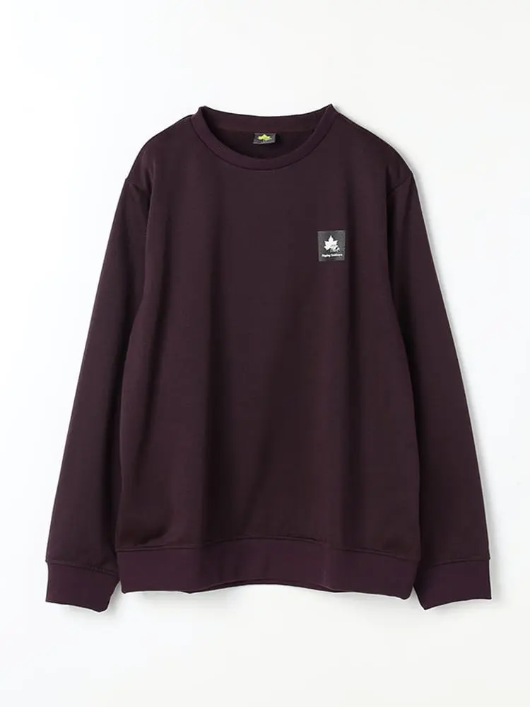 【ロゴス】裏毛トレーナーカジュアルインナー秋冬