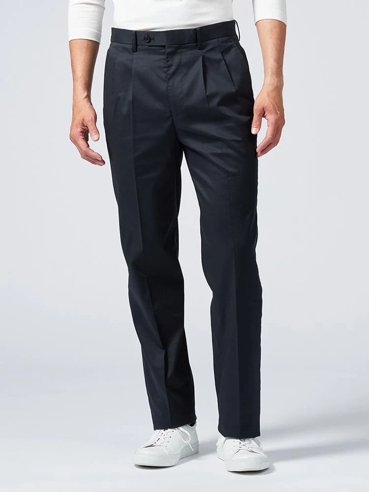 【ウォッシャブル】カジュアルパンツチノパンGOODCHINOSツータックストレッチ無地リージェントハウス